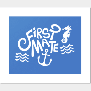 First Mate Coastal Lifestyle Posters and Art